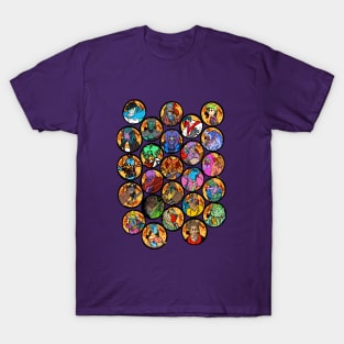 Pirate character coins (w/no background) T-Shirt